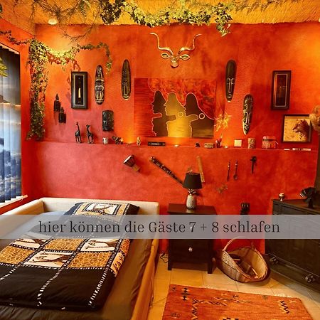 Lodge Of Africa - Einzigartige Themenzimmer, Eingezaeunten Garten, Sauna, Whirlpool & Kamin, Hunde Willkommen, Gasgrill, Voll Ausgestattete Kueche, Grosser Essbereich, Hamburg & Stade In Der Naehe Twielenfleth Exteriér fotografie