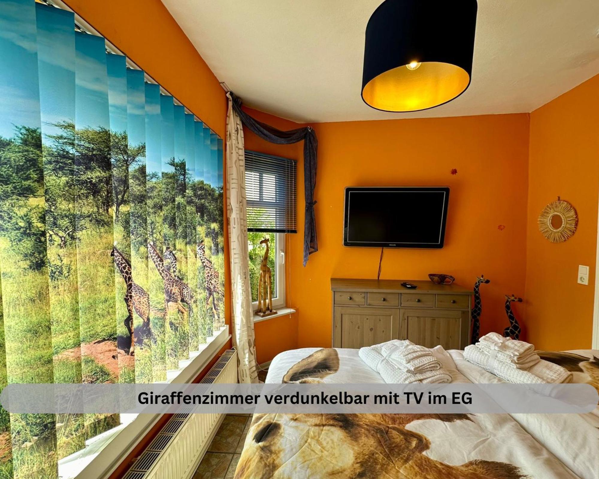 Lodge Of Africa - Einzigartige Themenzimmer, Eingezaeunten Garten, Sauna, Whirlpool & Kamin, Hunde Willkommen, Gasgrill, Voll Ausgestattete Kueche, Grosser Essbereich, Hamburg & Stade In Der Naehe Twielenfleth Exteriér fotografie